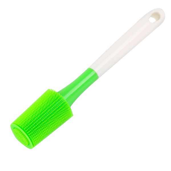 

portable kitchen washing brush silicone cleaning tool flexible cleaning brush