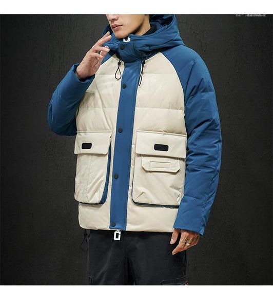

teenager coats male clothing mens designer jacket coat hooded plus size casual outerwear men fashion panelled, Black;brown