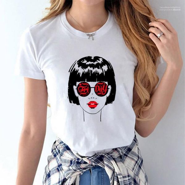 

cute 3d printed t shirts summer fashion casual short sleeved white girls designer tees women