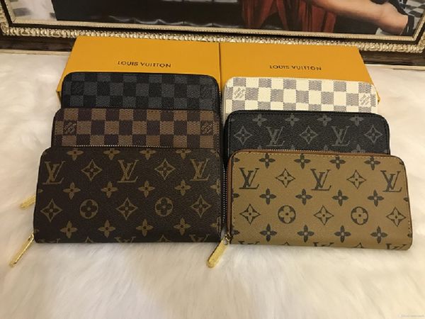 

58 lv louis vuitton arrive women real leather wallet piece composite purse handbags men shoulder bags tote clutch satchel