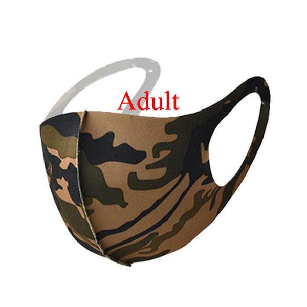 

новая мода камуфляж для взрослых маски для лица моды маски для лица шелк льда пыленепроницаемая антистатический складной солнцезащитный крем