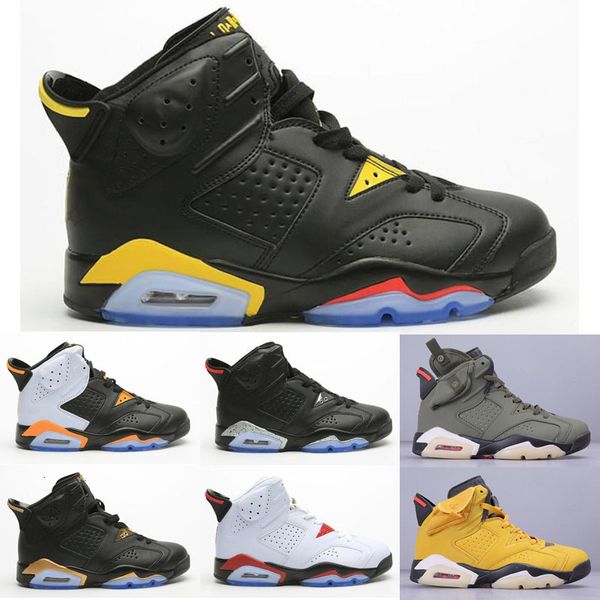 

highest quality 6 vi high help kids retro mens basketball shoes for 6s unc cny black cat oreo white yellow sports sneakers