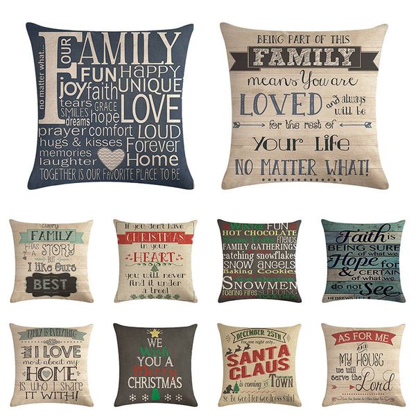 

letters cushion cover style home decorative arrow pillow cover for sofa gift pattern pillowcase seat accessorie pillow case 1484