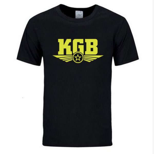 

tyburn new fashion men summer style short sleeve cotton o-neck fashion hip hop t-shirts russia kgb t shirts plus size
