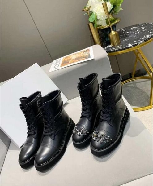 

fashion new jc womens snow winter ankle cowboy boots zip rainboots knight leather boot size 35-40, Black