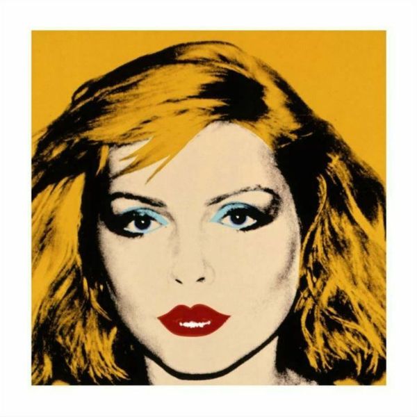 

энди уорхол дебби харри желтый декор стены картины маслом домашнее украшение стены искусства холст картина для гостиной 200831