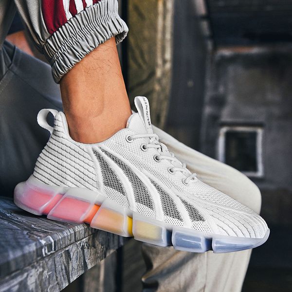 

2020 летний новый классический высокое качество мужская повседневная обувь дышащей моды модные мужские туфли тенис zapatos de мужчина для ho, Black