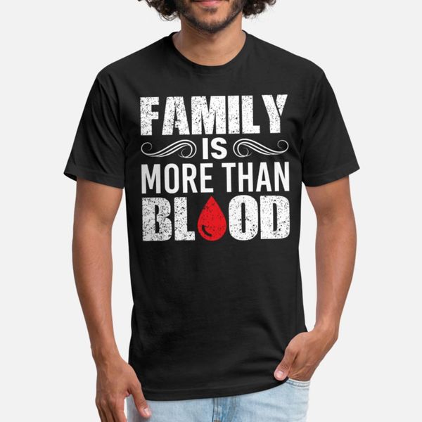 

family is more than blood adoption love t shirt men designing short sleeve plus size 3xl homme crazy new style spring autumn leisure shirt