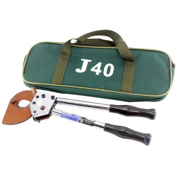 

j40 ratcheting cable cutter wire cutting tools cut 40mm cu/alu cable