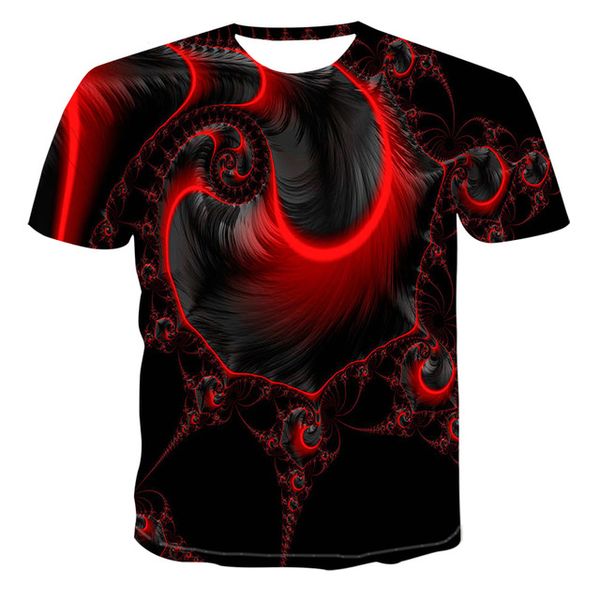 

three-dimensional graphic lattice 3d summer 3d print shirts funny hippie hentai men clothing