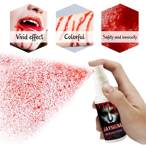 

30ml scars bruises halloween makeup party decoration joke fake blood body paint