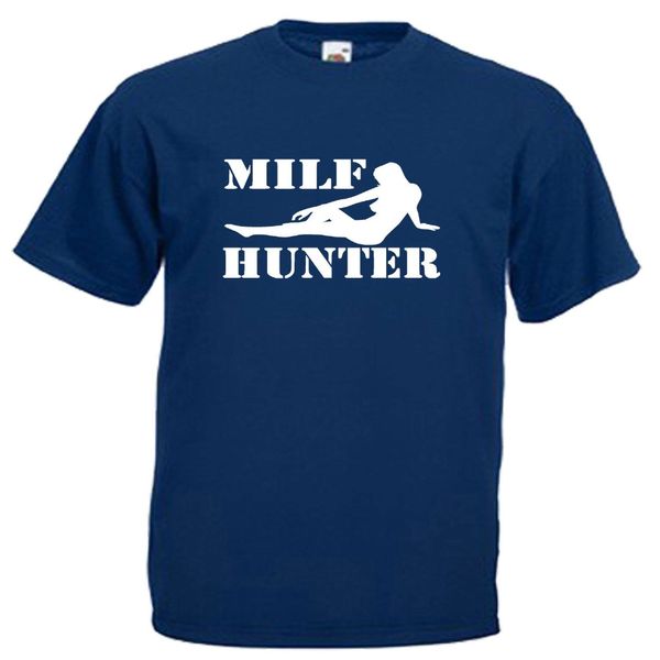 

t shirts fashion 2018 milf hunter adults mens t shirt 12 colours size s - 3xl tees men 100% cotton