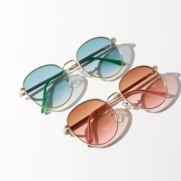 

qpeclou 2020 new vintage small metal square sunglasses women fashion brand designer colorful sun glasses men driving shades, White;black