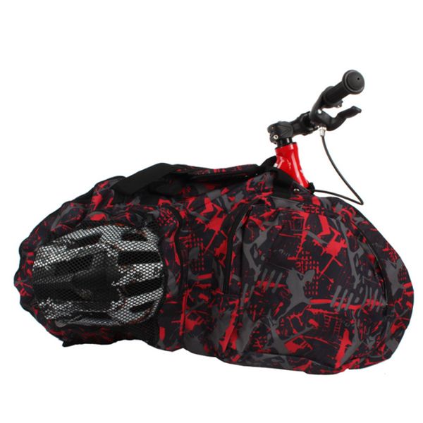 

children storage bag package balance bike waterproof fabric durable anti dust