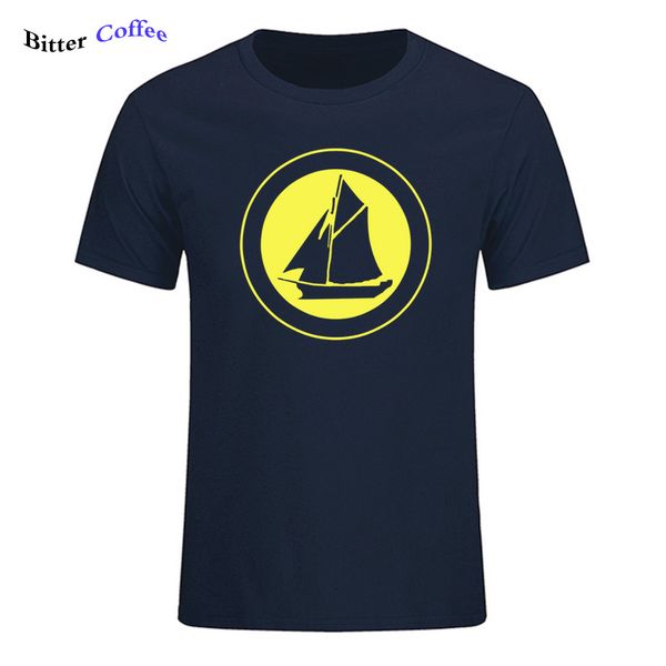 

2019 new clothing o neck short sleeve men's sailing ocean t shirt men fashion european size tshirts casual for male t-shirt