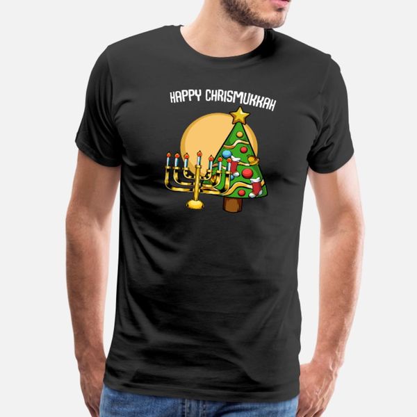 

счастливый chrismukkah рождество ханука ханука t shirt men anti-wrinkle хлопок s-3xl natural anti-wrinkle basic summer style pattern