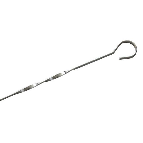 

10pcs/set cooking stainless steel flat skewer bbq sticks grill outdoor camping