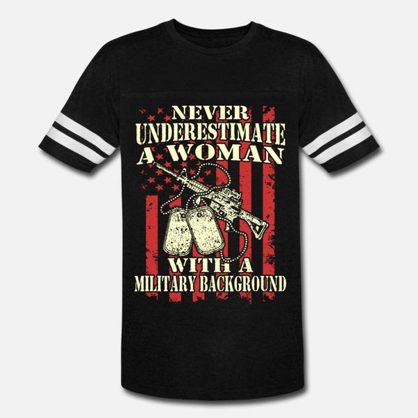 

вооруженные силы военная женщина с военной ba тенниска мужчин печать футболка евро размер s-3xl письмо graphic юмор весна осень рубашка