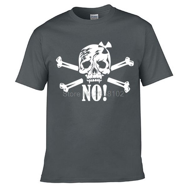 

no nuclear power skull man t-shirt funny men cotton t-shirt hip hop tees crossfit undertale