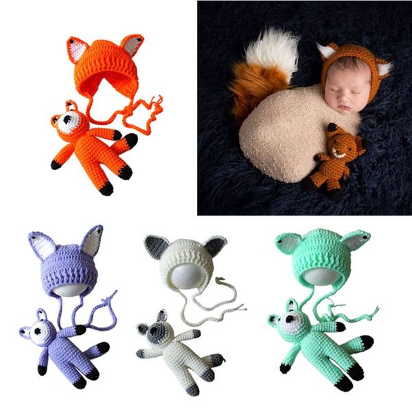 

cute newborn baby girls boys knit crochet hat cap costume pgraphy props p31b, Yellow