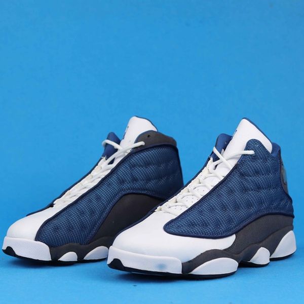 

sneakers heren jumpman 66 13 flint 2020 310004 441 french blue university blue flint grey men shoes football boots zapatillas chaussures wom, White;red
