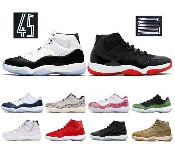 

bred 11 11s mens basketball shoes concord cap and gown heiress space jam men women trainers high sne nakeskin jordan retros shoe