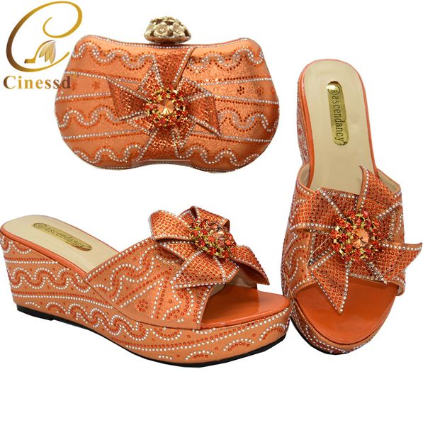 

latest rhinestone woman shoe and matching bag set italian shoe and bag set for party italy high heels women wedding party shoes, Black