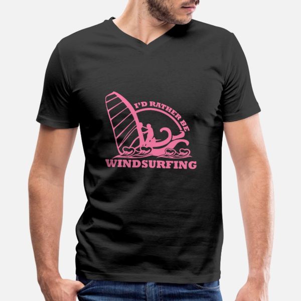 

windsurf board windsurfing windsurfer t shirt men customized 100% cotton o-neck solid color graphic basic spring autumn letter shirt