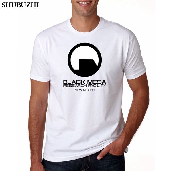 

rated black mesa research facility men t shirt fashion style o-neck tee shirt homme cotton 3xl summer short sleeve tees
