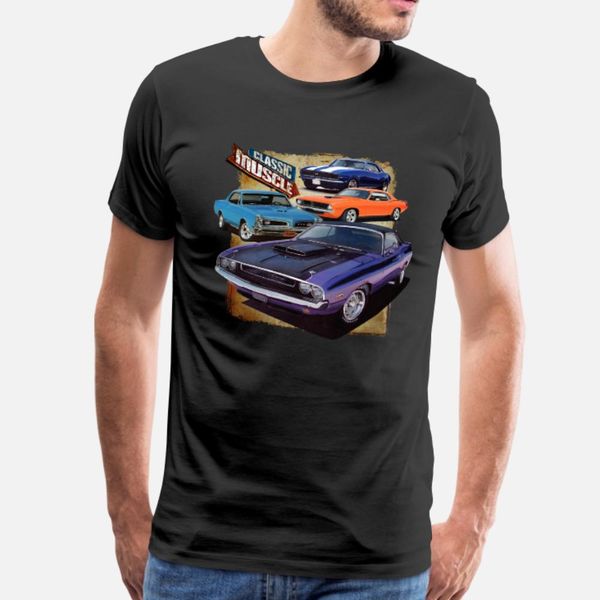 

classic muscle cars t shirt men design tee shirt s-3xl anti-wrinkle fashion summer style letters shirt