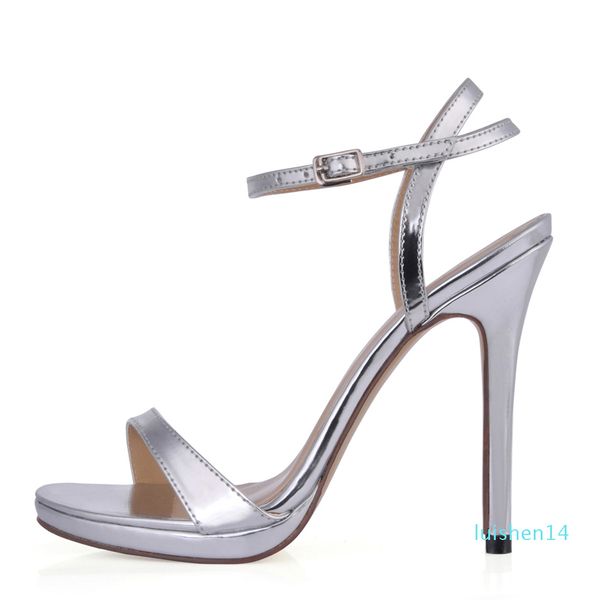 

chmile chau party ankle strap stiletto high heel women sandal sandalias tacon alto aguja bride de cheville sandale femmes 0640asl l14, Black