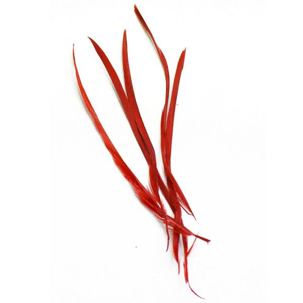 

100pcs hair millinery headwear stripped props diy goose long fascinator feather