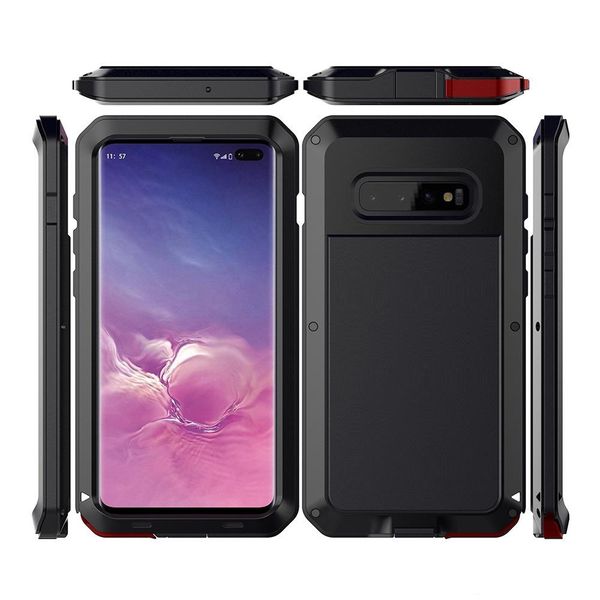 

coque galaxys10 super powerful protector cover metal case for samsung galaxy s10+ cases shockproof phone covers s10 plus casing s 10