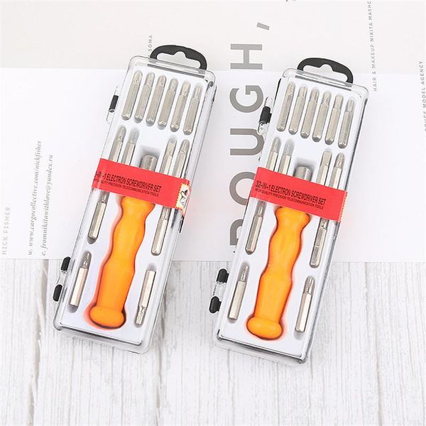 

1 главная в 15pcs набор инструментов винт мини diy рука водителя y тип площади плам pozidriv cross шлицевая hex torx u тип отвертка 2x