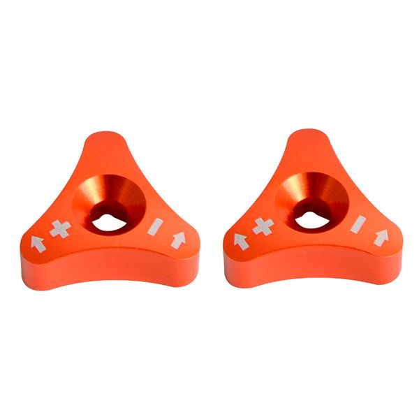 

cnc front shock absorber adjusters knob bolts for all 48mm forks