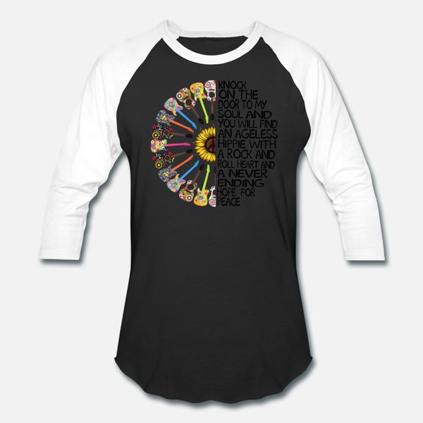 

you will find an ageless hippie with a rock tees t shirt men create 100% cotton plus size 3xl pattern loose humor summer letters shirt