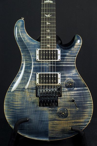 

custom quality electric guitar ,double locking tremolo, bl ps