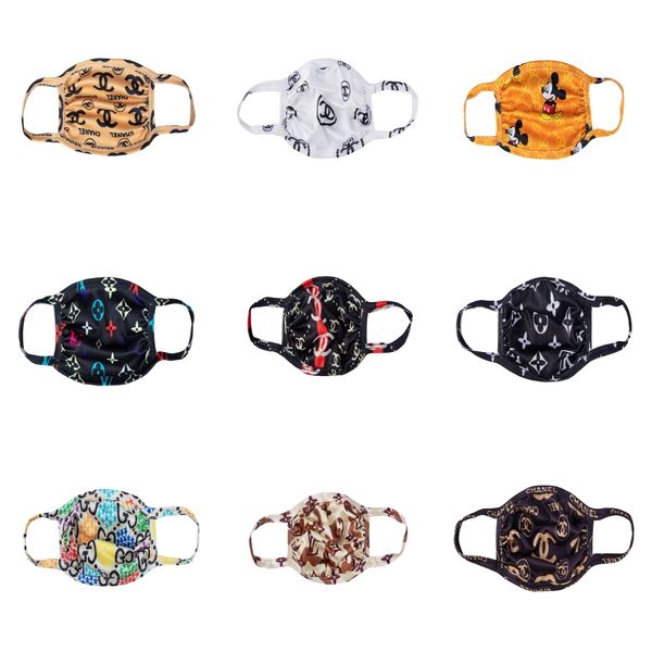 

leopard print anti pollution pm2.5 mask dust washable reusable masks with 2 1pcs filter mouth muffle allergy travel cycling#510