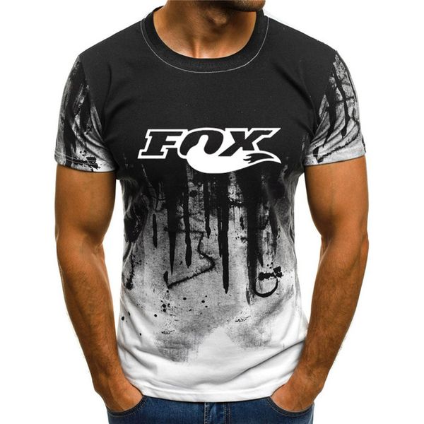 

summer male fox tail new camouflage tight 3d print shirts comics humor harajuku men clothing