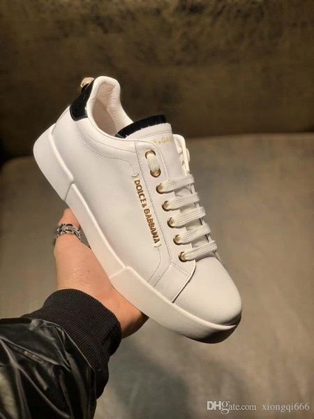 

2020 high-end men's fashion printed platform shoes, comfortable and versatile casual sneakers, handmade, Red;white