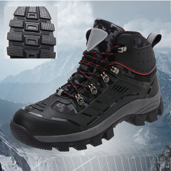 

men hiking shoes professional waterproof hiking boots tactical boots outdoor mountain climbing sports sneakers for hunting