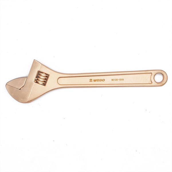 

non-sparking tools adjustable spanner with wedo brand
