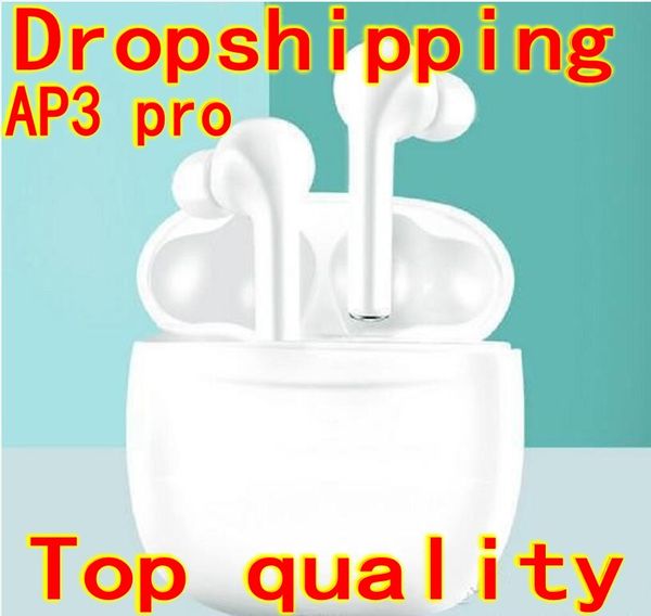 

2020 anc noise reduction ap3 pro tws h1 chip wireless 3.0 headphones charging bluetooth earphones sensor earbuds gps rename earphone pk i500