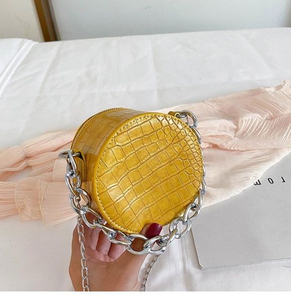 

summer mini bag female 2020 new fashion net red one-shoulder small round bag wild ins chain messenger