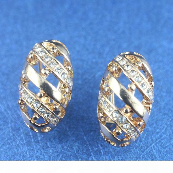 

jiayijiaduo fashion african bride wedding gold-color jewelry set for women necklace earrings bracelet ring gift purple crystal, Black