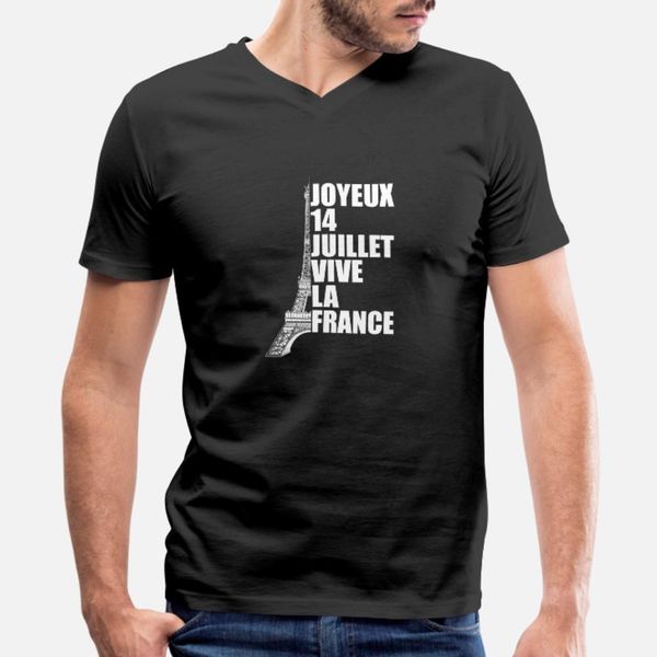 

joyeux 14 juillet vive la france t shirt men designer tee shirt plus size 3xl letters loose new style summer letters shirt