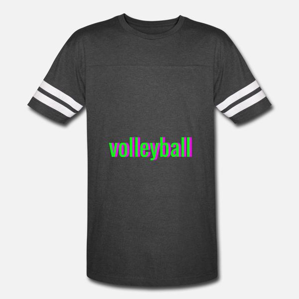 

retro volleyball t shirt men create 100% cotton s-3xl vintage cute funny casual spring autumn family shirt