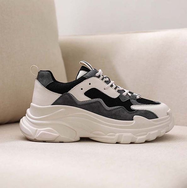 

quality women's shoes fashion sneakers womens running shoes run away sneaker platform espadrilles flat shoes sh10 p22, Black