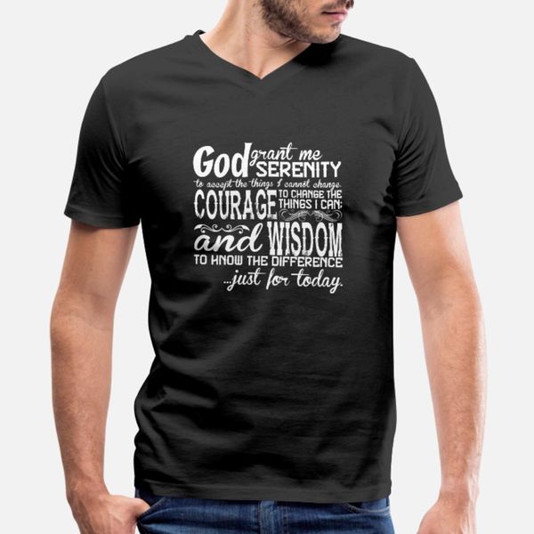 

god grant me serenity t shirt men print cotton euro size s-3xl fit interesting funny summer original shirt