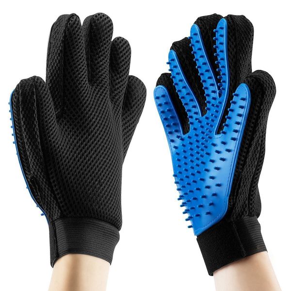 

pet supplies pet bathing gloves silicone five finger brush massage dogs and cats artifact silicone quick delivery